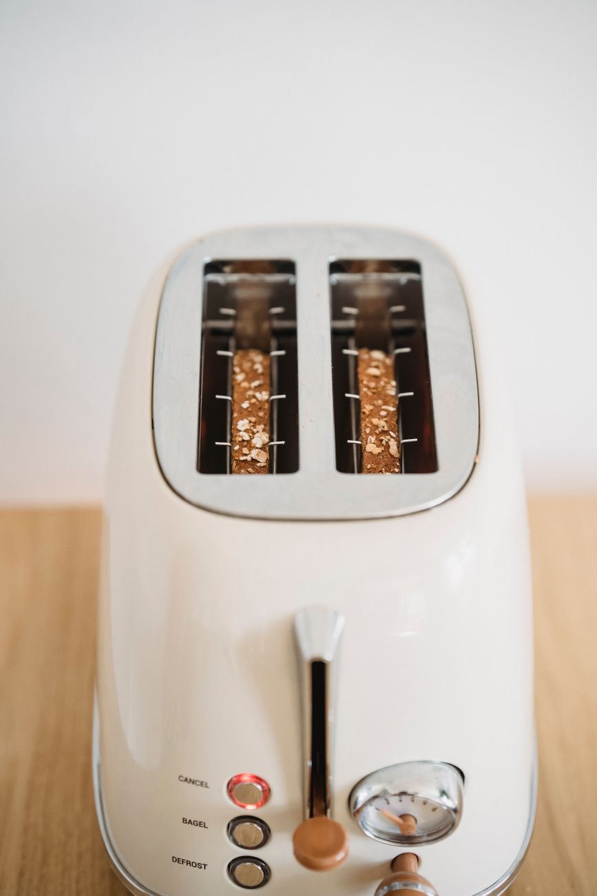 white toaster
